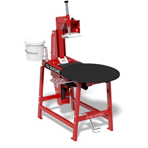 ERGONOMISCHE HIELAFDRUKKER OP TAFEL