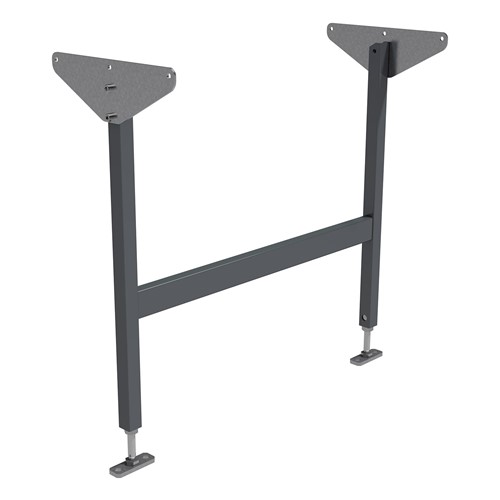 Plooipoot voor ergo-roll Grijs RAL 7016